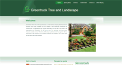 Desktop Screenshot of greentrucklandscape.com